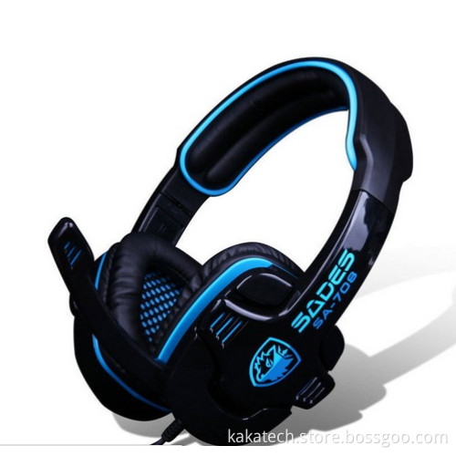 Sades SA-708 Wired Gaming Headband with Microphone